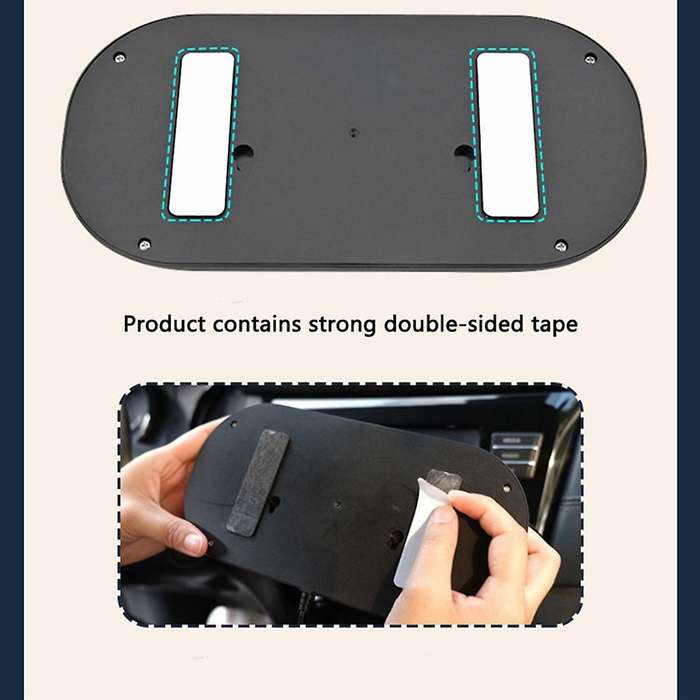 Portable Car Cooling Fan 12V USB Mini Dual Head Cooler Fan Adjustable Auto Electric Fan Cooler Univ