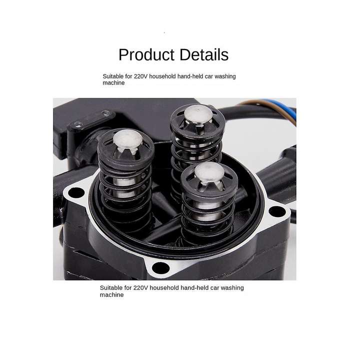 Portable Car Washing Machine Accessories Pump Head Assembly 220V High Household High Pressure Pump