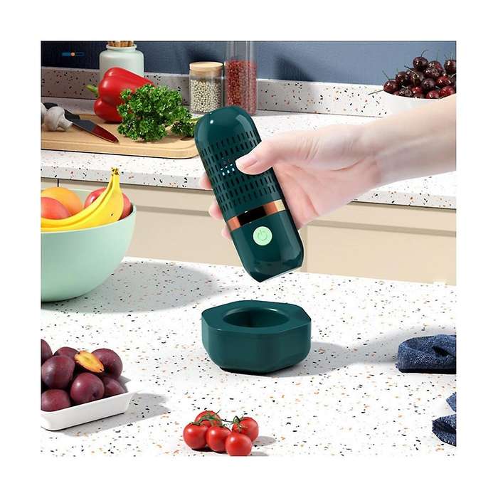 Portable Fruit Vegetable Washing Machine Capsule Shape Disinfection Vegetables Household Kitchen Fo