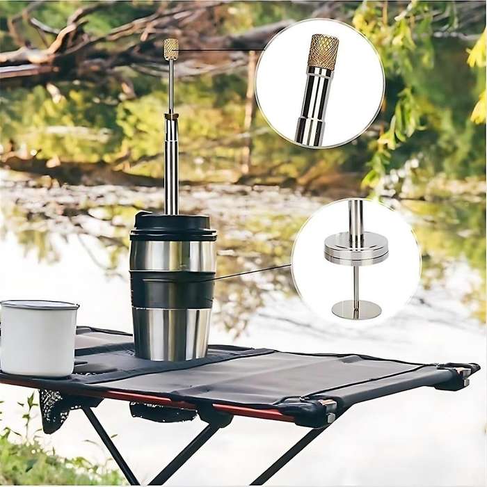 Portable French Coffee and Tea Press Maker,Stainless Steel Coffee Filter and Tea Press Maker,Reusabl