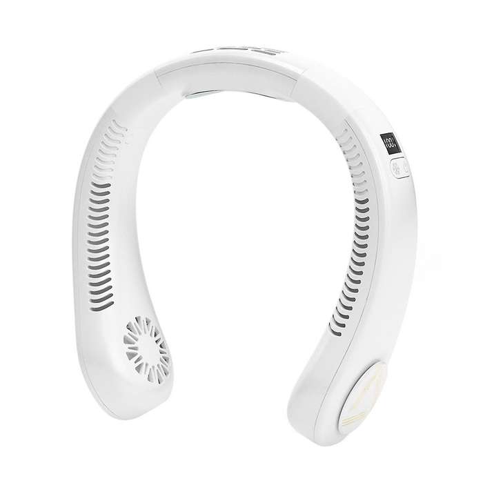 Portable Hanging Neck Air Conditioner Fan Semiconductor Cooling Neck Fan, 4000mah Wearable Air Condi