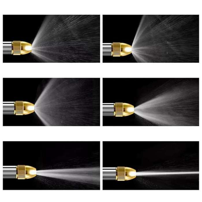 Portable High Pressure Water Cleaning Car Washing Machine Garden Watering Hose Nozzle Foam Thread Qu