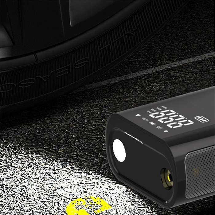Portable Inflator Compressor Pump with Led Lamp for Car Motorcycle Tyre Balls Wireless Electric Car