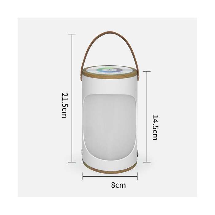 Portable Night Light Remote Control Touch Dimmable Lamp Portable Table Bedside Lamp Usb Rechargeable