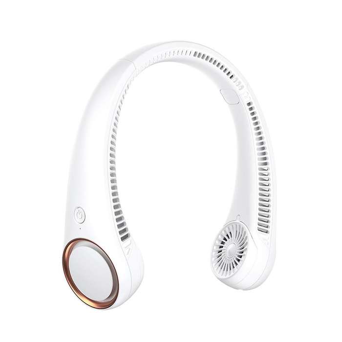 Portable Neck Fan, Rechargeable Portable Mini Fans, 3 Speeds Personal Cooling Fan, Wearable Neck Fa