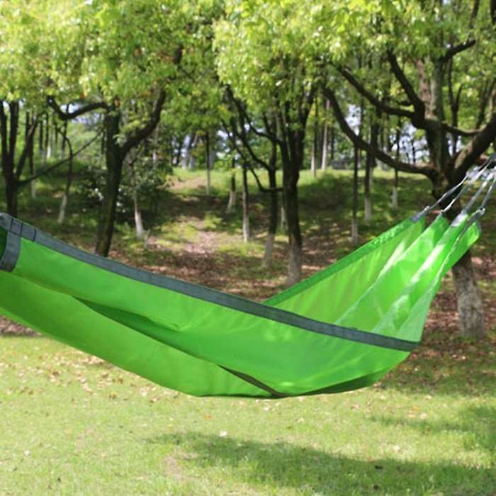 Portable Outdoor Garden Hammock Hang Bed Travel Camping Swing Hiking Canvas Hanging Bed
