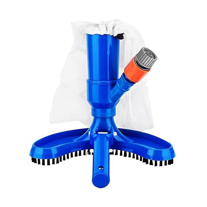 Portable Pool Vacuum for Above Ground Pool with Brushes and Bag, for Spa Hot Tub,inflatable Pools&f