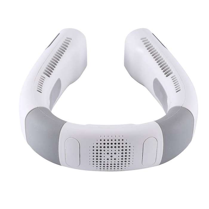 Portable Refrigeration Cooling Fan Summer Hanging Neck Fan, 4000mah Rechargeable 360 Surround Wind
