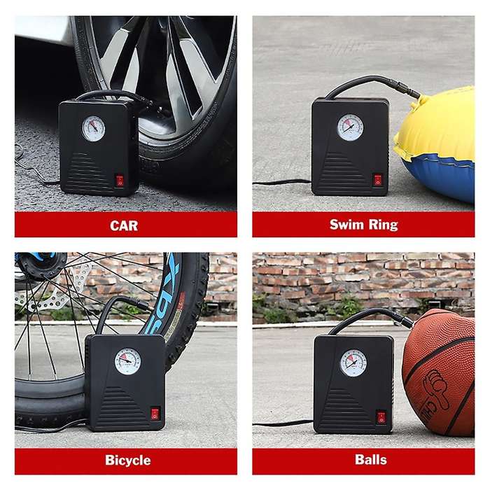 Portable Tire Inflator Compressor Car Pump for Car Tires Motorcycle 100PSI Fast Inflating Tires Inf