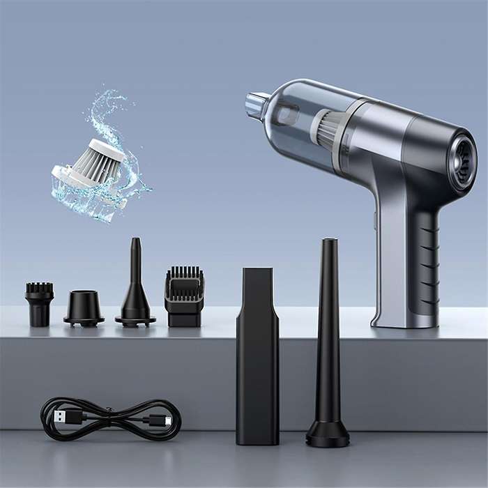 Portable Wireless Car Vacuum Cleaner Mini Handheld Cleaner for Home Appliance Powerful Cleaning Mach