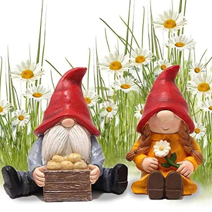Potato Dwarf Resin Ornaments,Micro-Landscapes, Flowerpot Balcony , Garden Decoration Ornaments