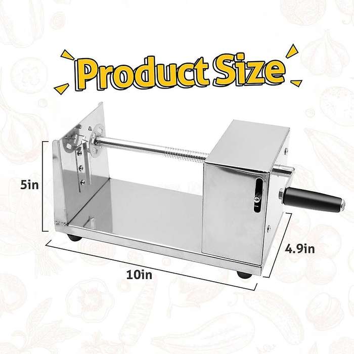 Potato Cutter Machine Spiral Cutting Machine Chips Machine Kitchen Accessories Cooking Tools Chopper