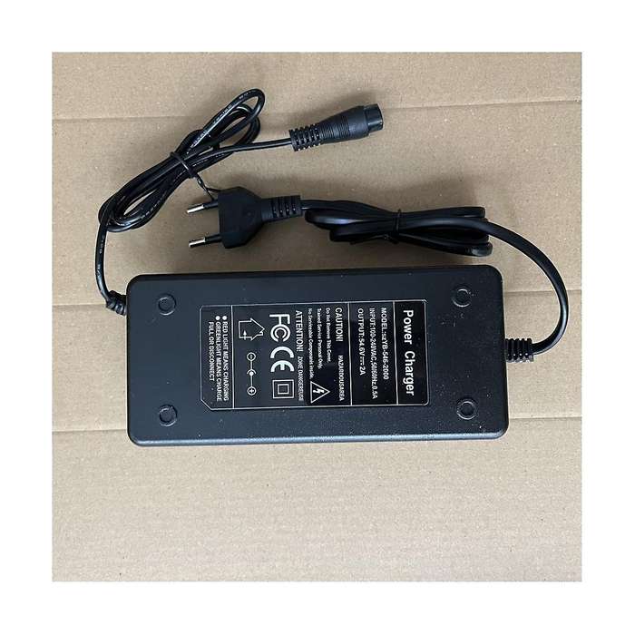 Power Charger for Pro Speedway Electric Scooter Charging Adapter Accessories Output 54.6v 2a , Eu Pl