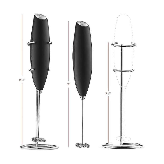Powerful , and Steamer Foam Maker for Coffee with Upgraded Titanium Motor for Frappe, Matcha