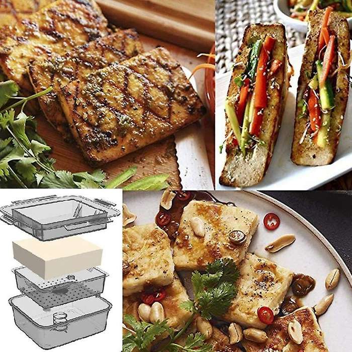 Press Drainer 3-Layer Press Built-in Drainage Water Removing Tool Dishwasher Safe Kitchen Cooking T