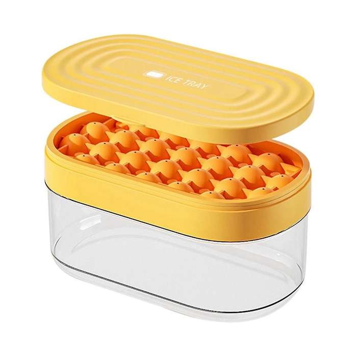 Press Type Ice-cube Round Makers Ice Hockeys Mold Quick-freeze Mini Ice Ball Party Kitchen Ice Box