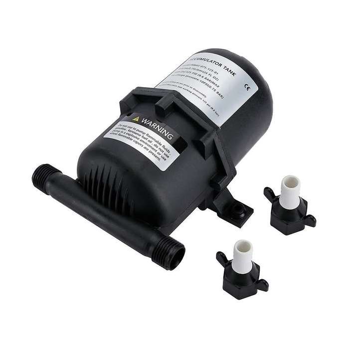 Pressure Tank Water Pump Flow Control 0.75 L 125psi Waterproof for Marine Rv Boat
