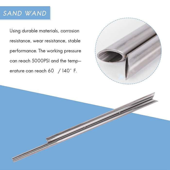 Pressure Washer Sandblasting Kit, Wet Sandblaster Attachment, 5000 , 1/4 Inch Quick Disconnect 1Set