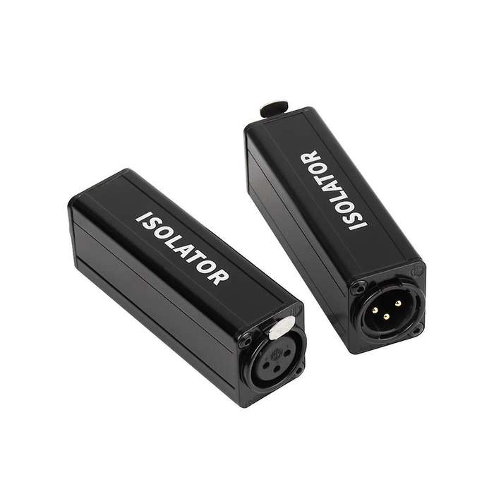 Professional Mono Common Ground Audio Isolator Acoustic Noise Filtering to Eliminate Current Sound