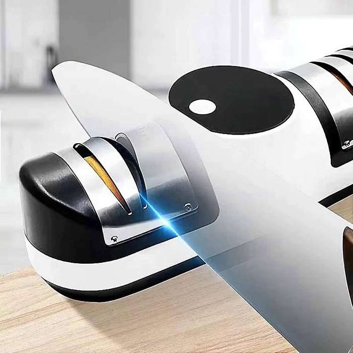Professional Electric Knife Sharpener USB Charging Household Sharpener Knife Blade Sharpener Kitchen