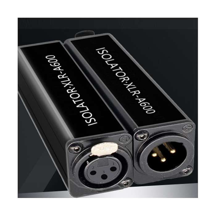 Professional Mono Common Ground Audio Isolator Acoustic Noise Filtering to Eliminate Current Sound P