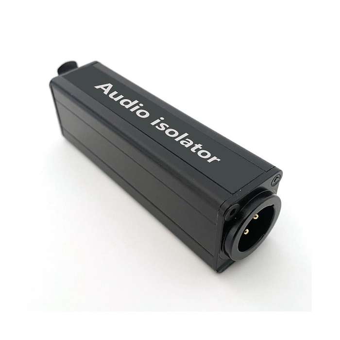 Professional Mono Common Ground Audio Isolator Acoustic Noise Filtering to Eliminate Current Sound P