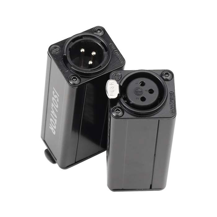 Professional Mono Common Ground Audio Isolator Acoustic Noise Filtering to Eliminate Current Sound B