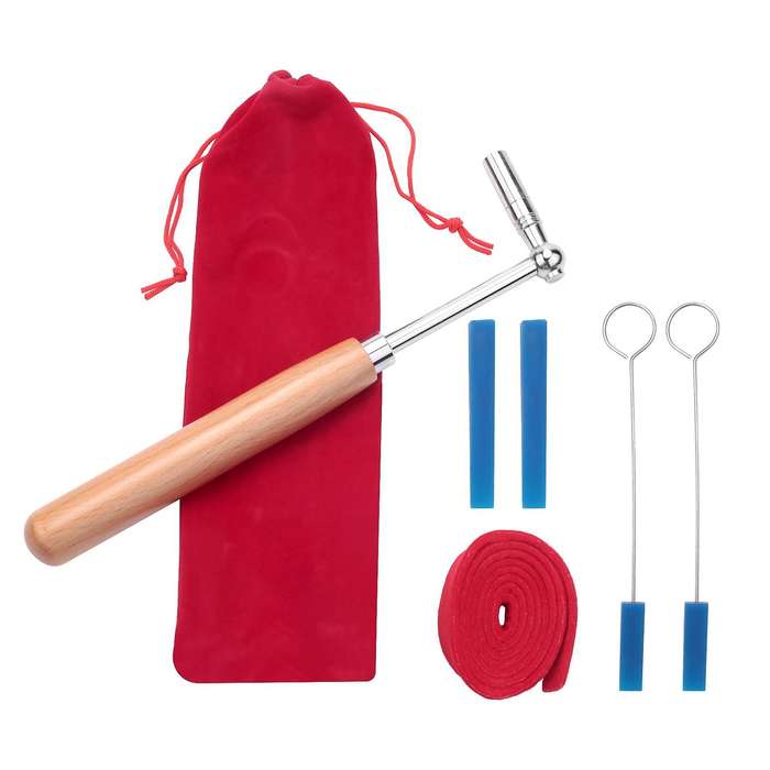 Professional Portable Lever Jujube Piano Tuning Tuner Mute and Case Piano Tuning Lever Tools Kit Mu