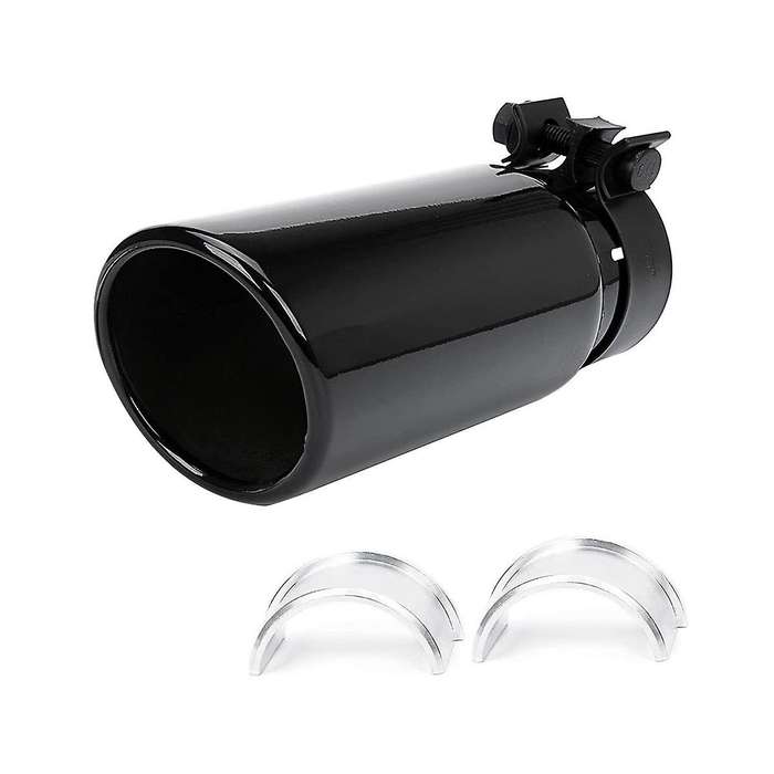 Pt932-35180-02 Black Metal Chrome Exhaust Tip Fits for 2005-2023 Car Accessories Parts