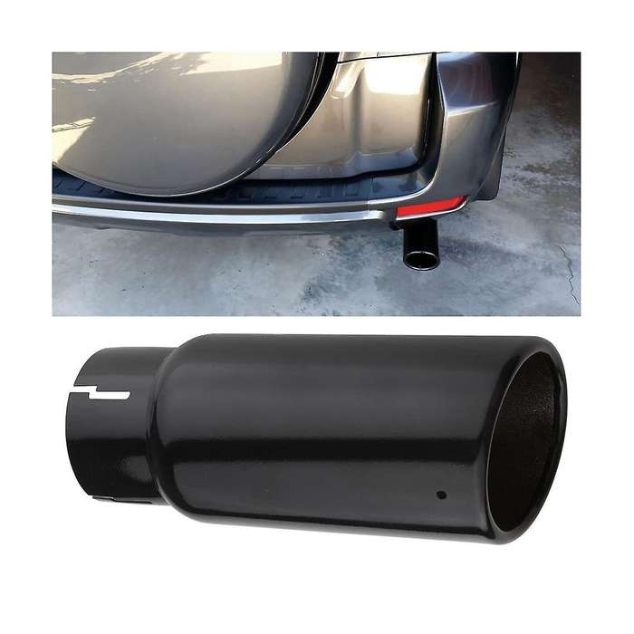 Pt932-35180-02 Black Metal Chrome Exhaust Tip Fits for 2005-2023 Car Accessories Parts