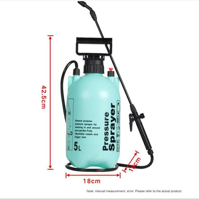 Pump Sprayer, Garden Sprayer, Pump Bottle, Weed Sprayer, Water Sprayer, Plant Sprayer(5L)