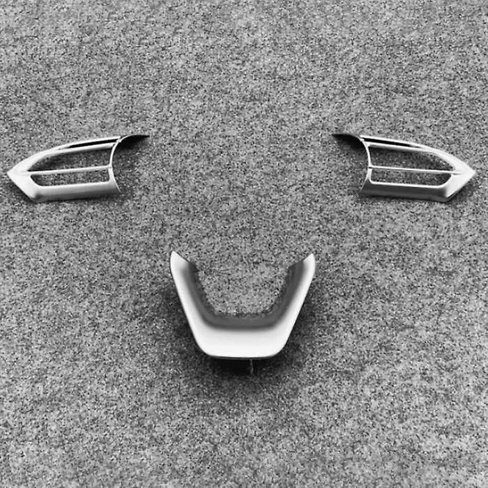 For Toyota Yaris Cross 2020 2021 Abs Chrome Steering Wheel Cover Trim
