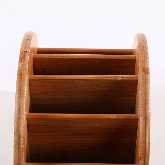 Mobile Phone Storage Box Bamboo Storage Box Desktop Cosmetics Rack