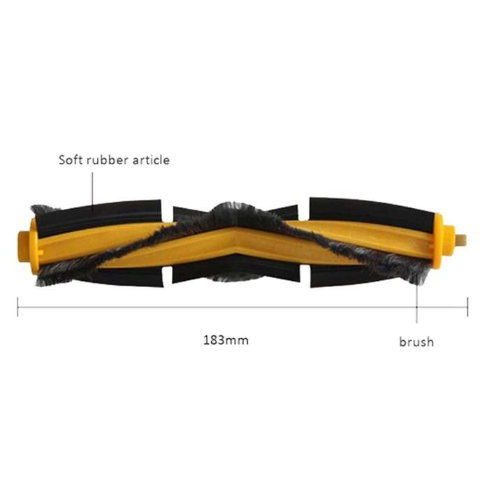Roller Brush Hepa Filter Mop for Ecovacs Deebot Ozmo 920 950 Yeedi 2