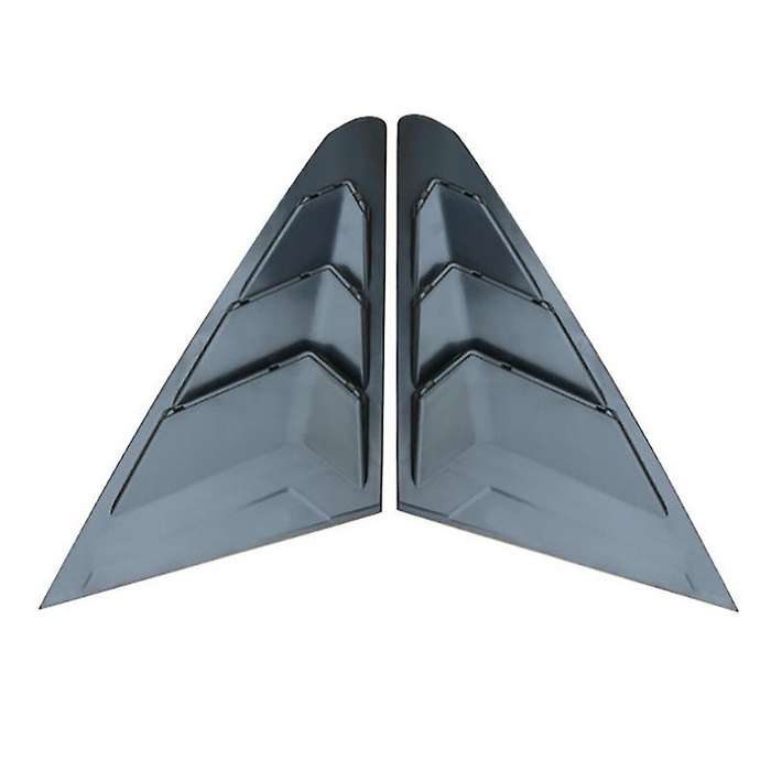 Rear Side Window Louvers,for Mg 5 Mg5 2021 Car, Matte Black Style