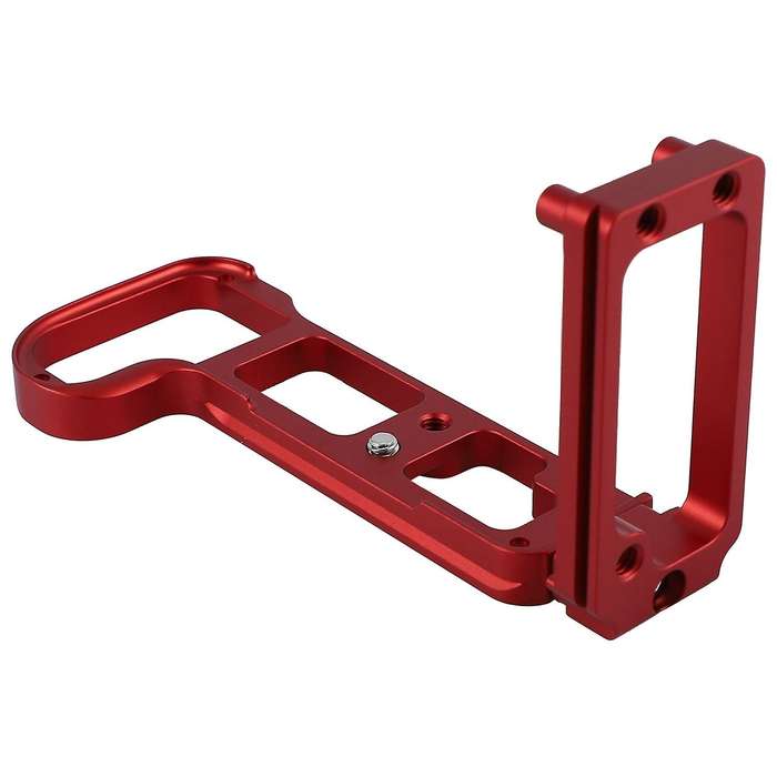 Quick Release L Plate for Nikon Z Z6 Z7 Arca Swiss Rrs Red