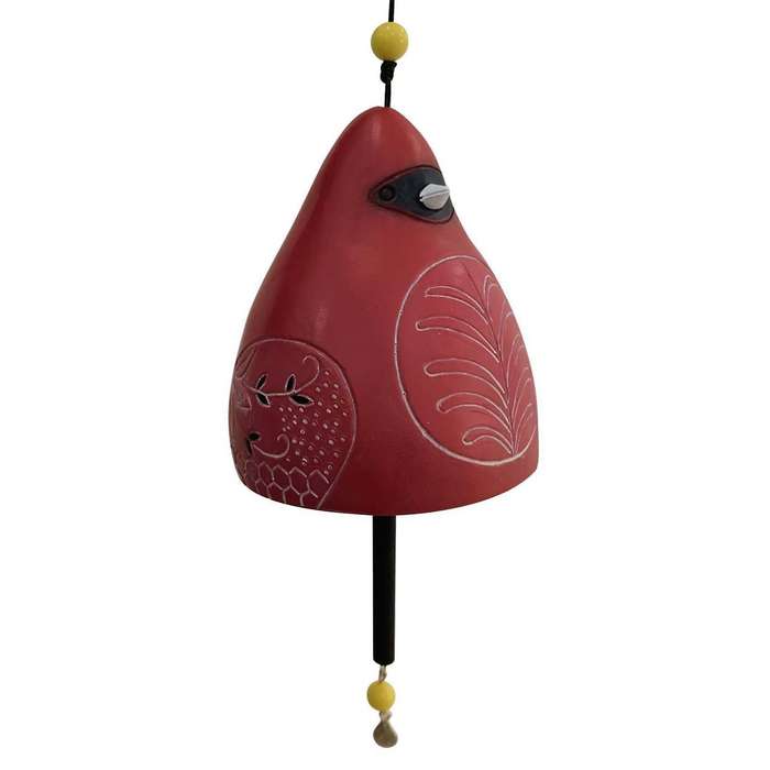 Bird Song Bell Garden Decoration Creative Wind Chime Pendant A
