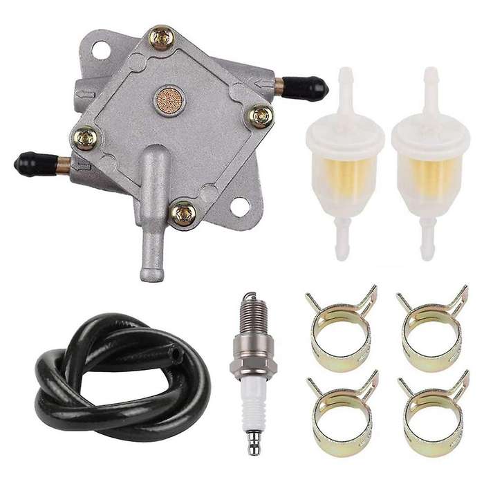 Fuel Pump Fuel Line Spark Plug Compatible with Ezgo 295cc Golf Carts