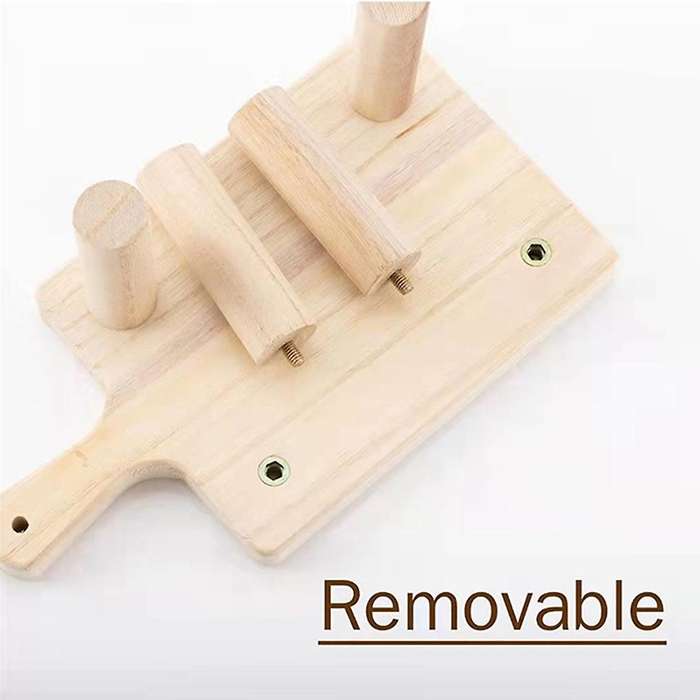 Wooden Plant Shelves Succulent Flower Stand Shelf Flower Pot Stool L