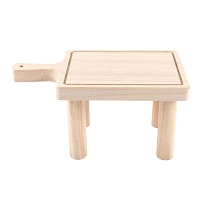Wooden Plant Shelves Succulent Flower Stand Shelf Flower Pot Stool L