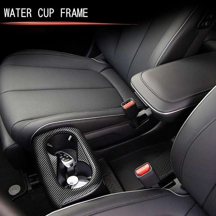Center Console Water Cup Holder Trim for Hyundai Aini 5 Ioniq 2022+