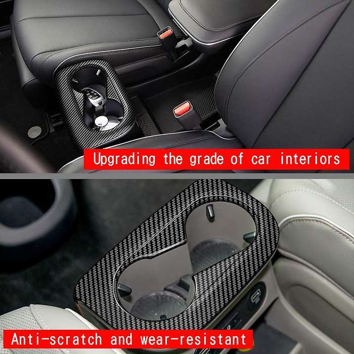 Center Console Water Cup Holder Trim for Hyundai Aini 5 Ioniq 2022+