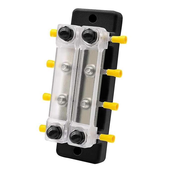 2 Way Dual Row Terminal 150a Bus Bar Block Ground Distribution