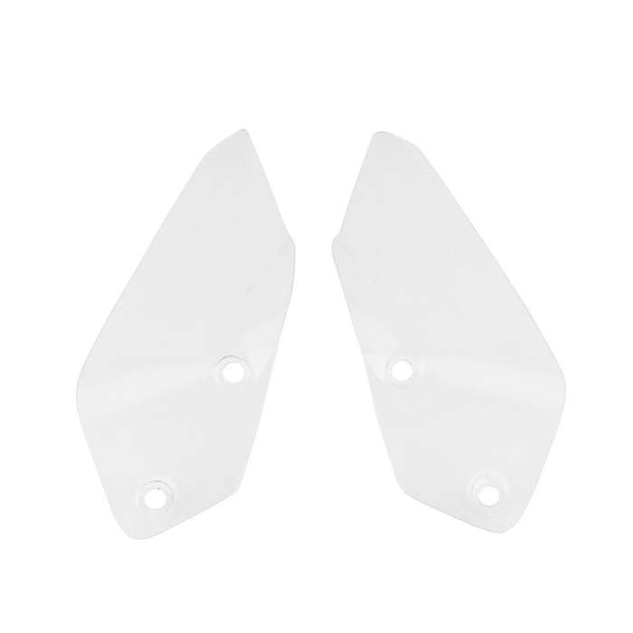 Motorcycle Side Windshield Windscreen Panel Deflector(transparent)