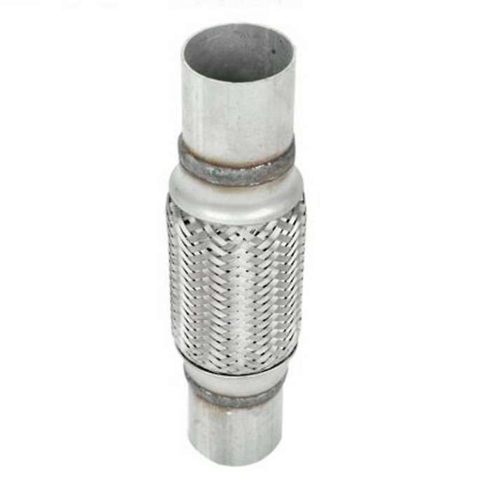 Flex Pipe Stainless Steel Double Braid 2 X 6 Inch with 10 Inch Long