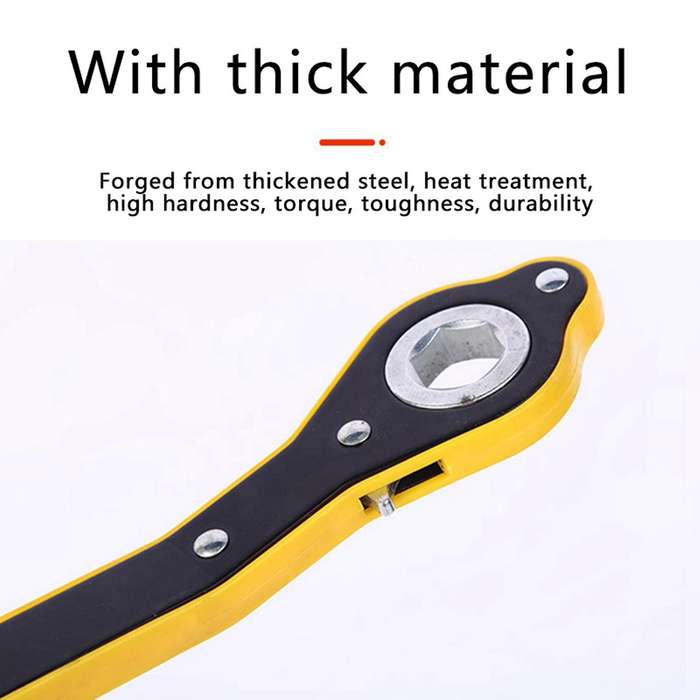 Automobile Tire Ratchet Wrench Tire Jack Removal Wrench Hexagon Jack