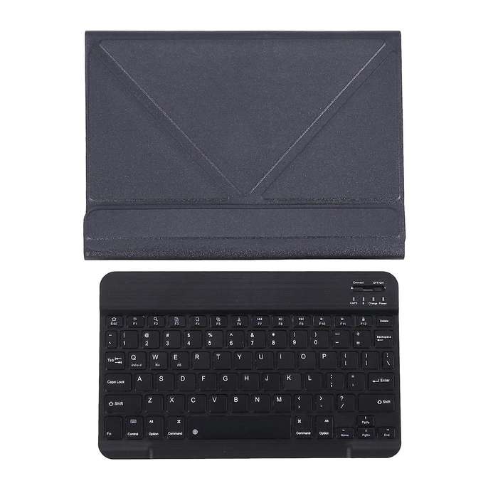 Tablet Case+wireless Keyboard for Teclast P20hd M40(dark Gray)