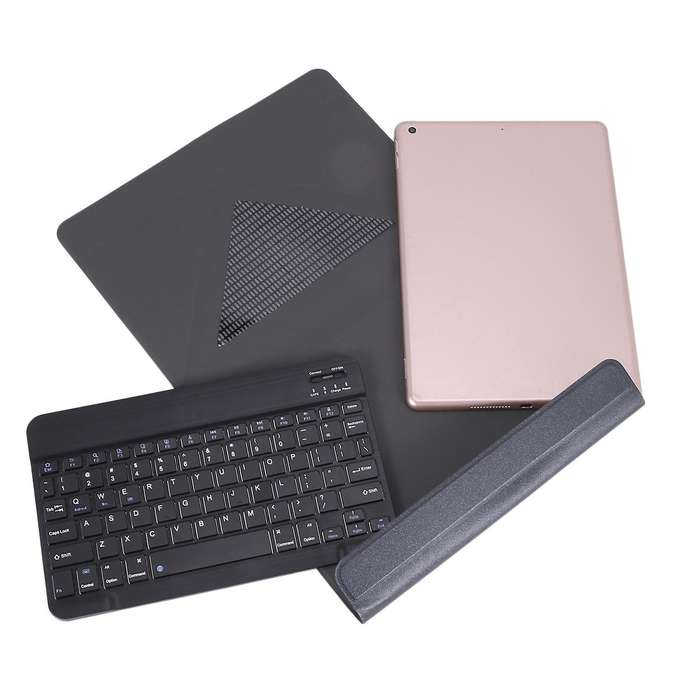 Tablet Case+wireless Keyboard for Teclast P20hd M40(dark Gray)