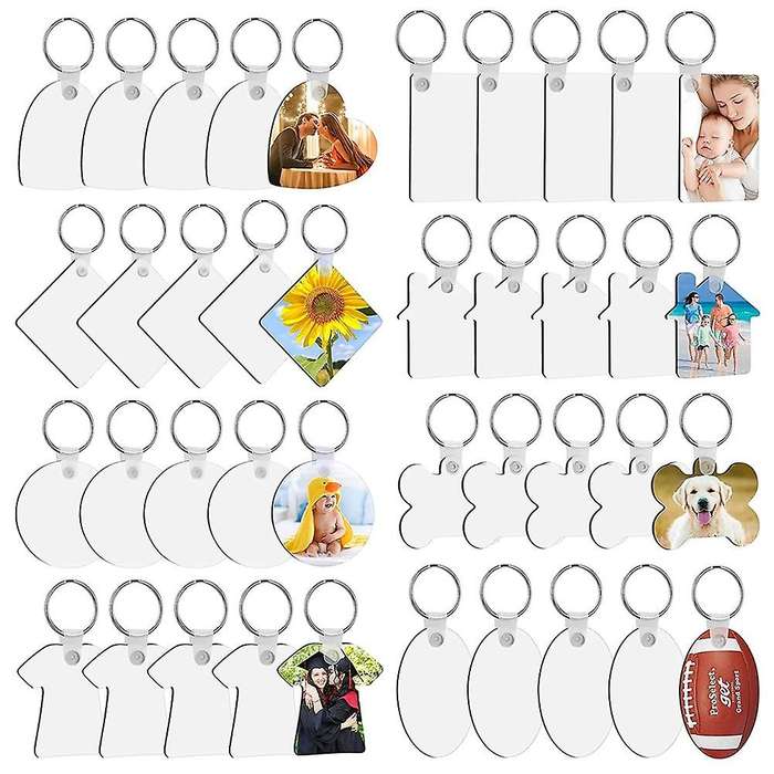 Sublimation Keychain Blank Product,keyrings for Diy Keychain,tag