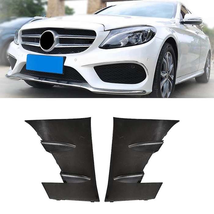 Front Bumper Fog Lamp Plate Cover for Mercedes-benz W205 C180